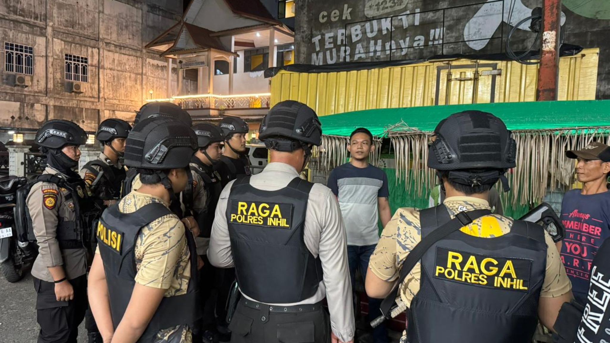 Tim Raga Polres Inhil Gelar Operasi Pemberantasan Premanisme Dan Geng Motor, Ciptakan Kamtibmas Aman Dan Kondusif