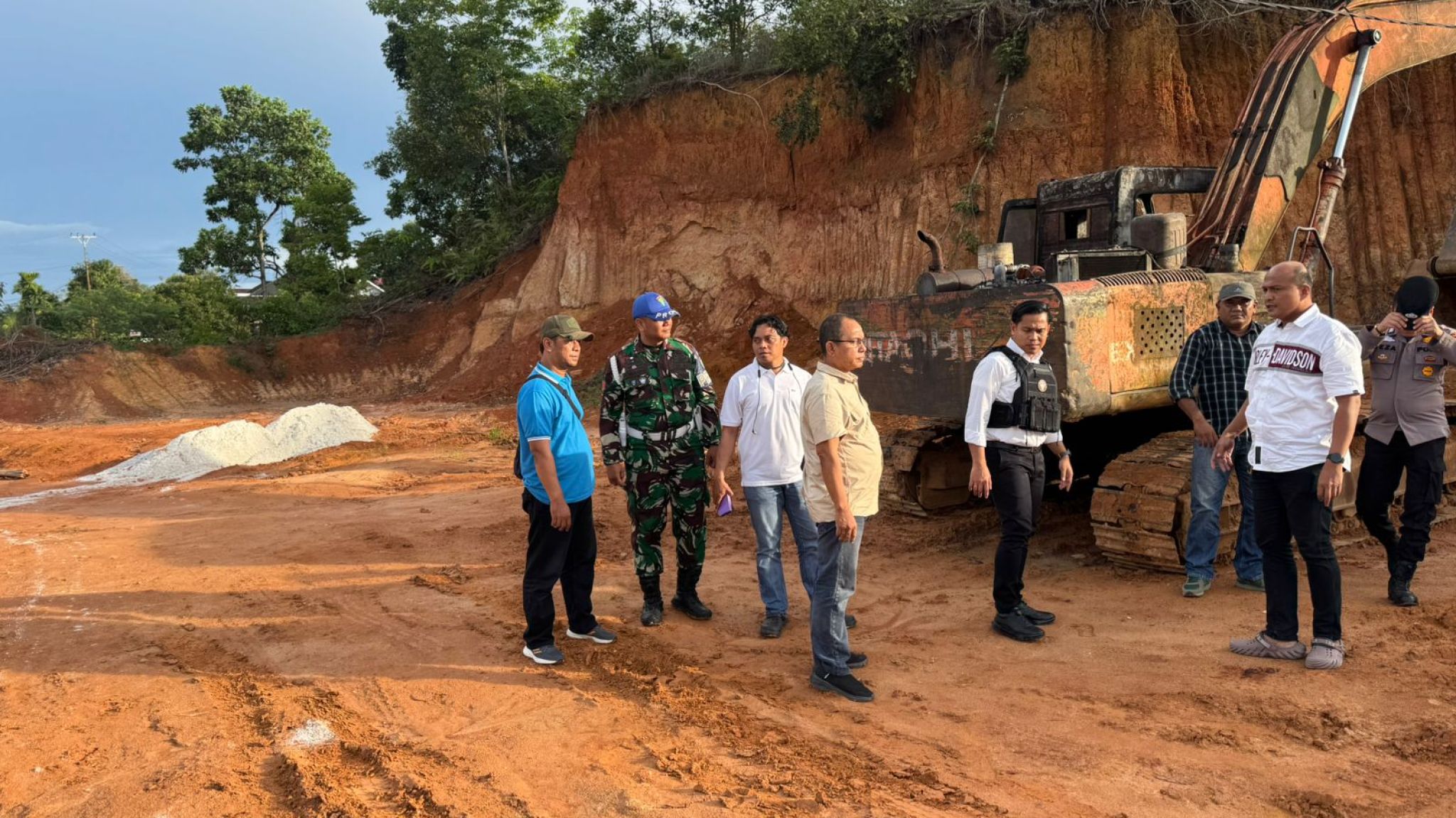 Sasar Galian C di Batu Belah, Tim Gabungan Temukan Alat Berat Tidak Bertuan