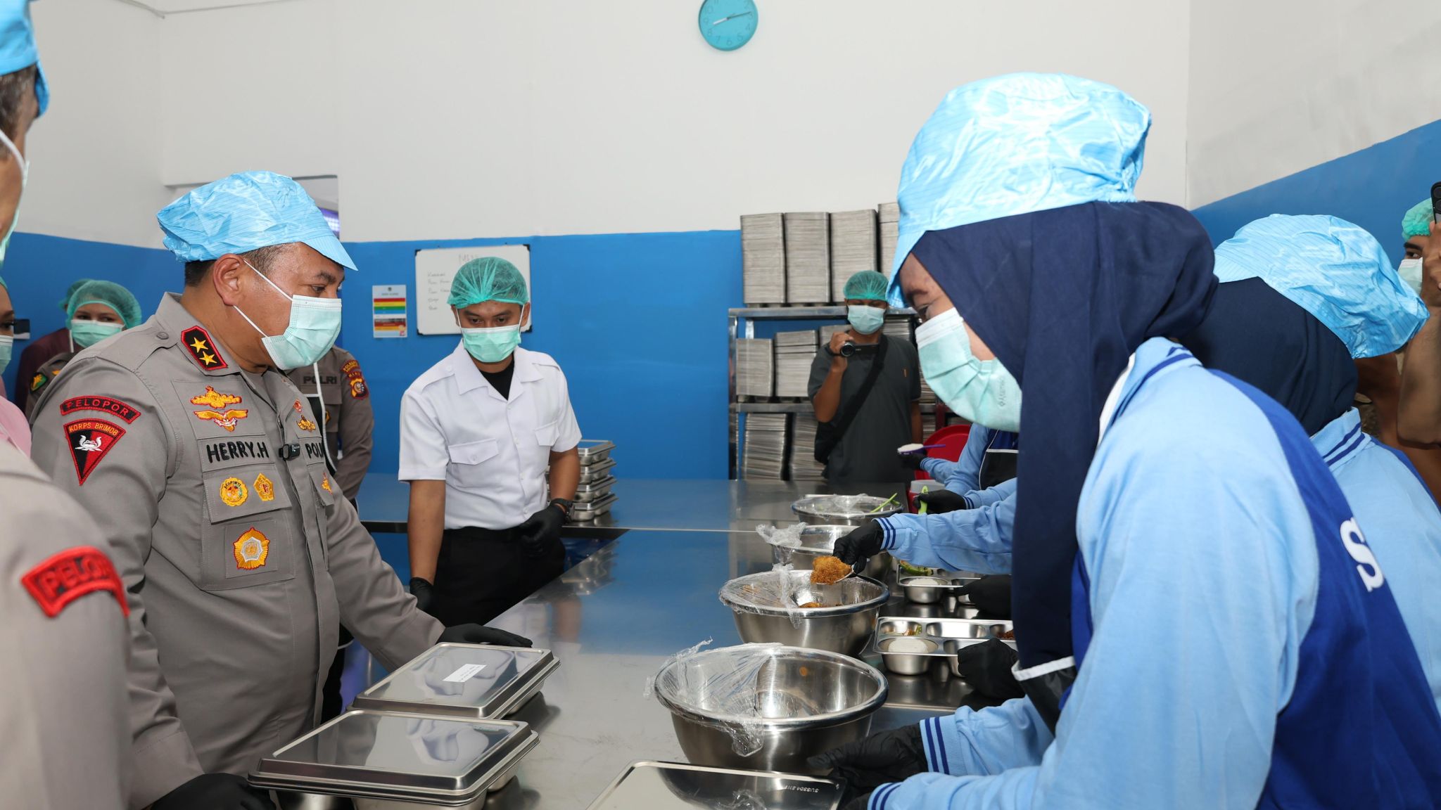 Kapolda Riau Resmikan Dapur SPPG Ke-9 di Pekanbaru, Wujudkan Generasi Emas