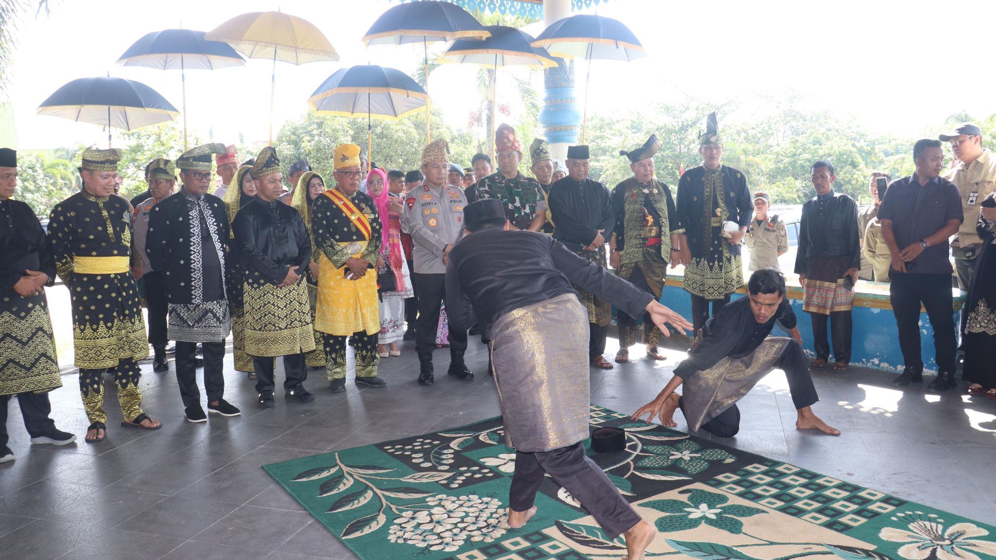 Pengukuhan Hulubalang Lembaga Adat Melayu Riau Kab. Pelalawan (LAMR) Masa Hikmat 2025/2030