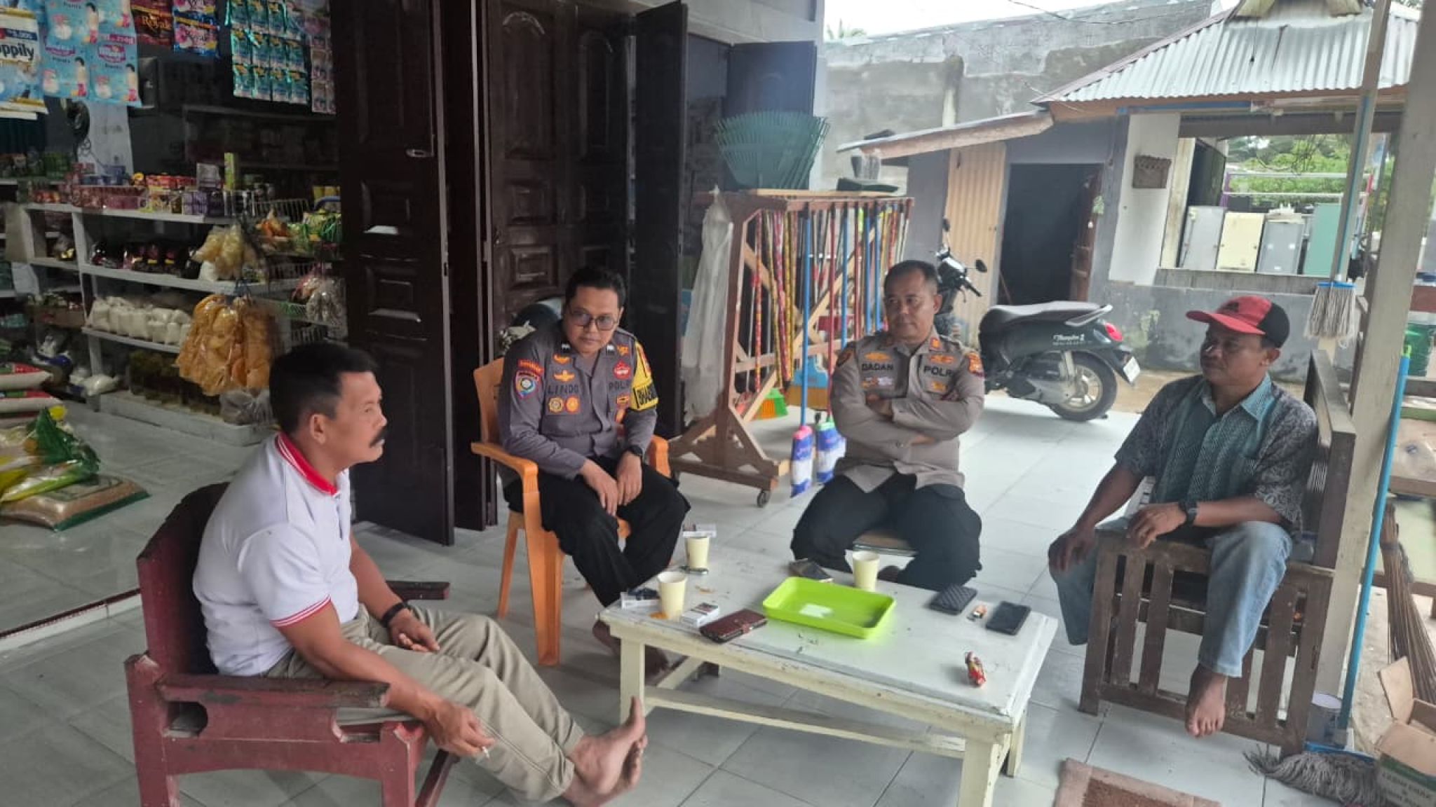 Warga Sungai Kuti Apresiasi Jumat Curhat Polsek Kunto Darussalam, Wujudkan Kamtibmas Kondusif