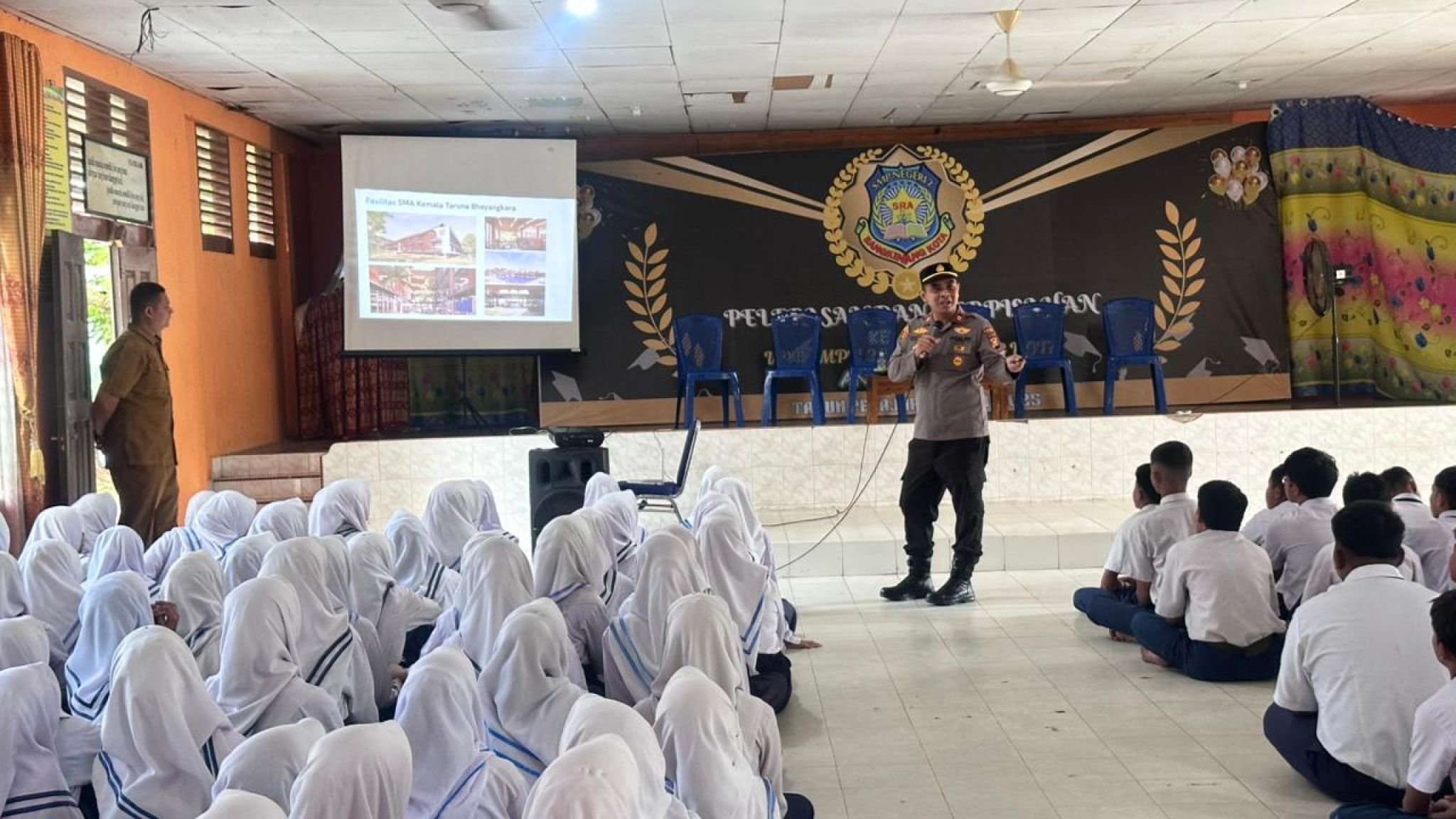 SMA Kemala Taruna Bhayangkara Buka Pendaftaran, Polres Kampar Sosialisasikan ke Sekolah-Sekolah, Raih Pendidikan Berkualitas