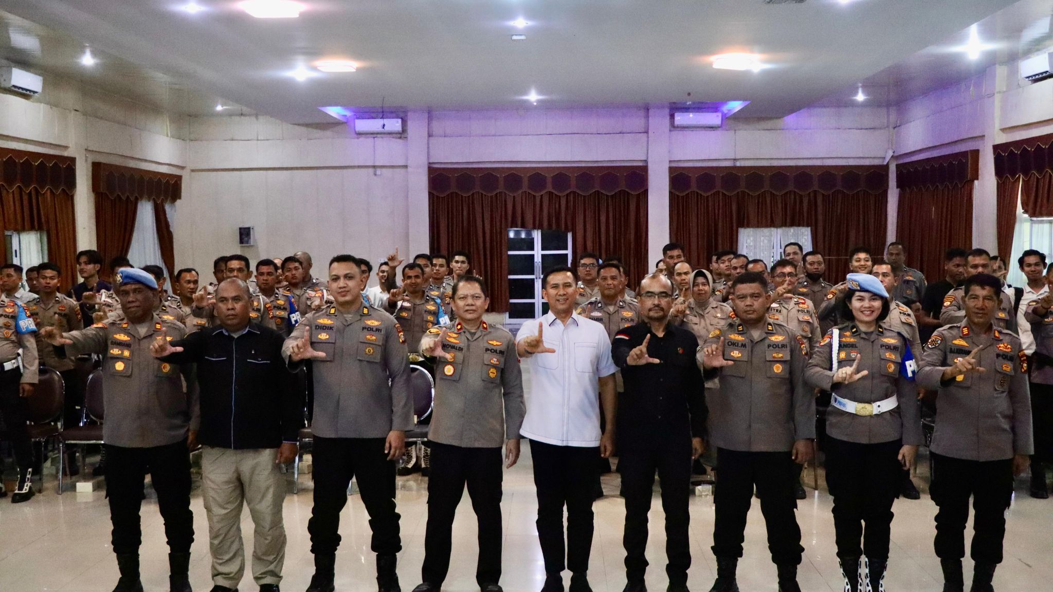 Polres Kuansing Gelar Pembinaan Etika Profesi untuk Tingkatkan Profesionalisme Personel