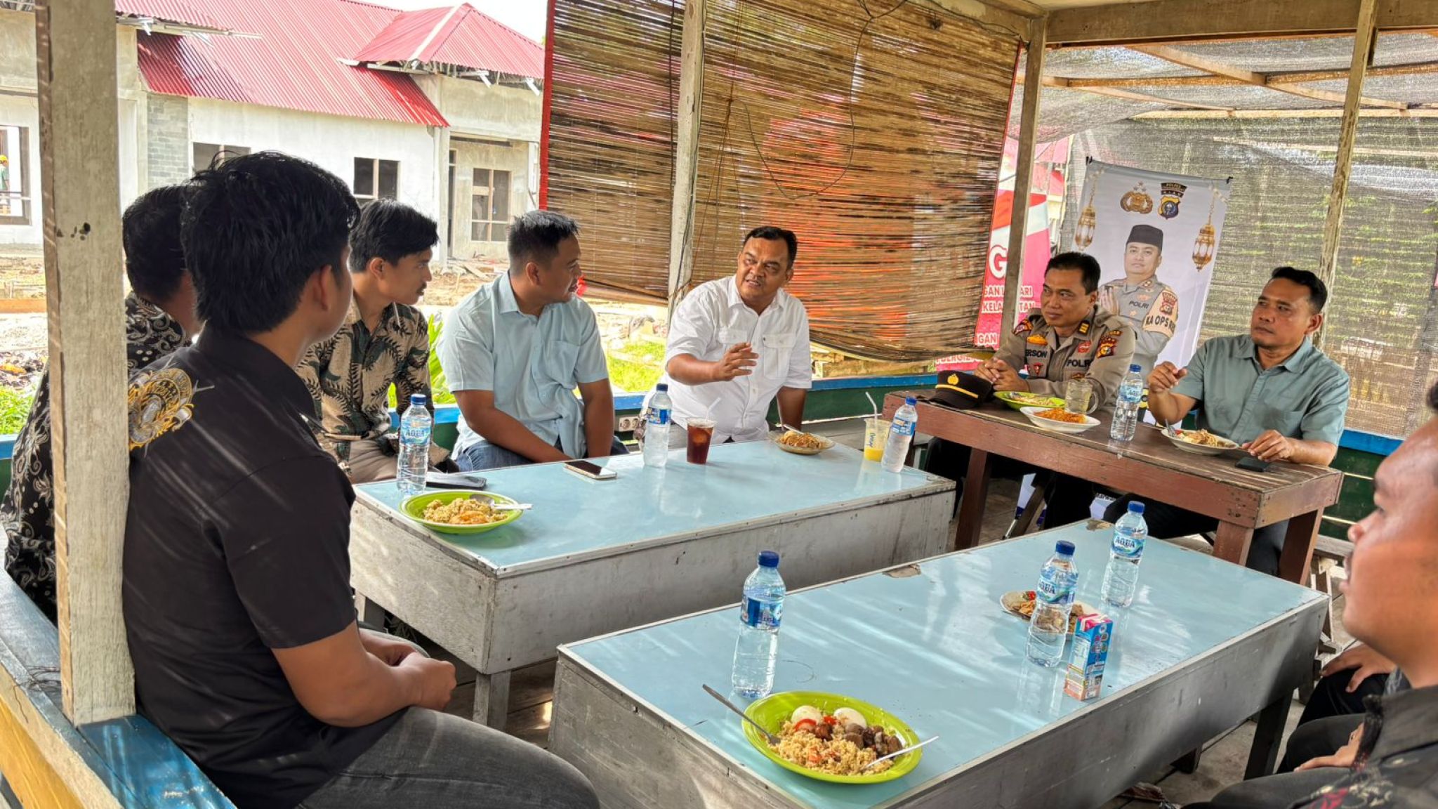 Jumat Curhat, Polres Kepulauan Meranti Ajak Pemuda Gogok Darussalam Jauhi Narkoba