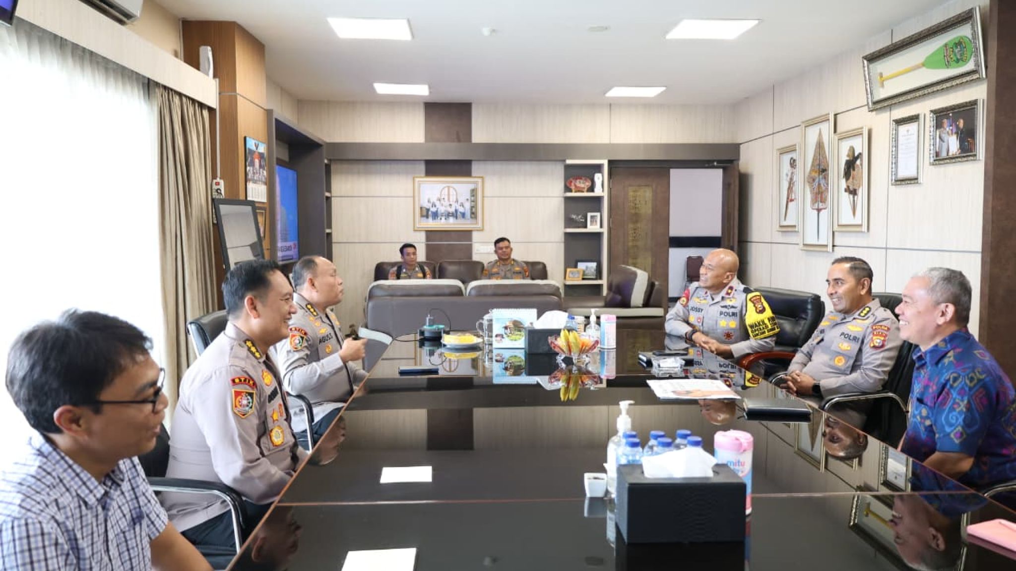 Polda Riau Terima Kunjungan Silaturahmi Tim Supervisor STIK Lemdiklat Polri