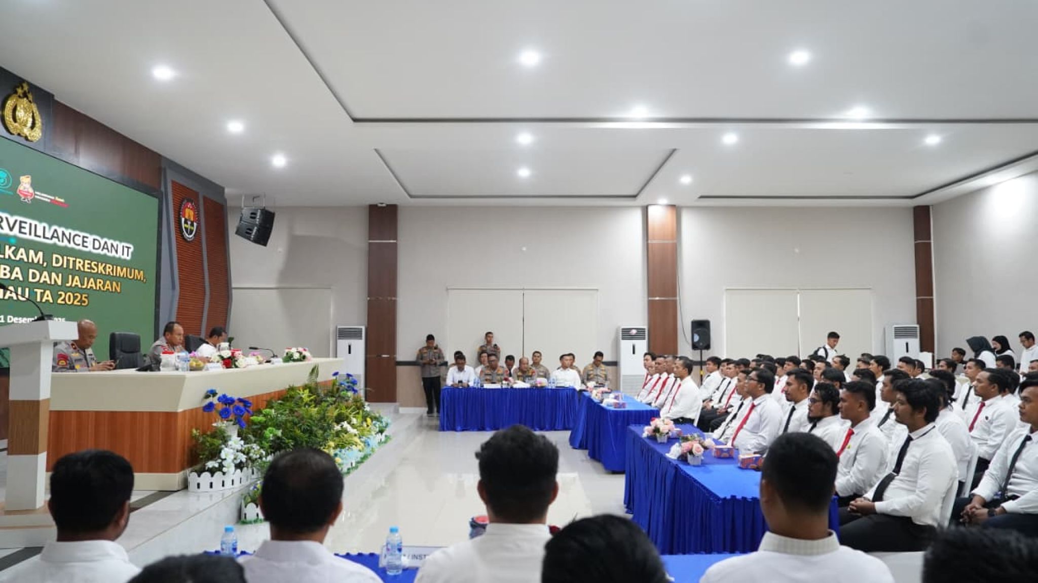 Polda Riau Resmi Buka Pelatihan Surveilans dan IT 2025: Kapolda Tekankan Pentingnya Kecerdasan Teknologi dan Ketahanan Mental Personel