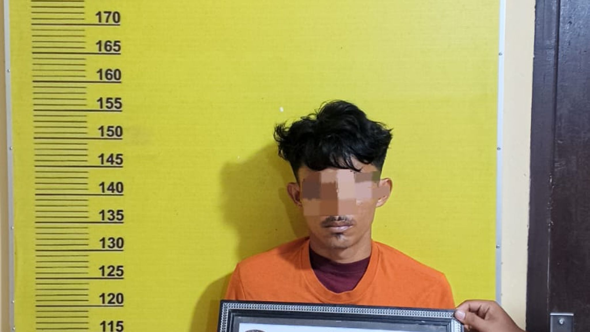 Polsek Tandun Amankan Terduga Pelaku Penganiayaan di Areal Perkebunan PTPN IV Sei Tapung