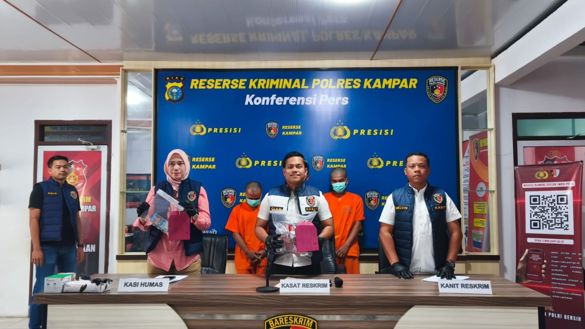 Polres Kampar Sikat Pelaku Cabul & Curat,