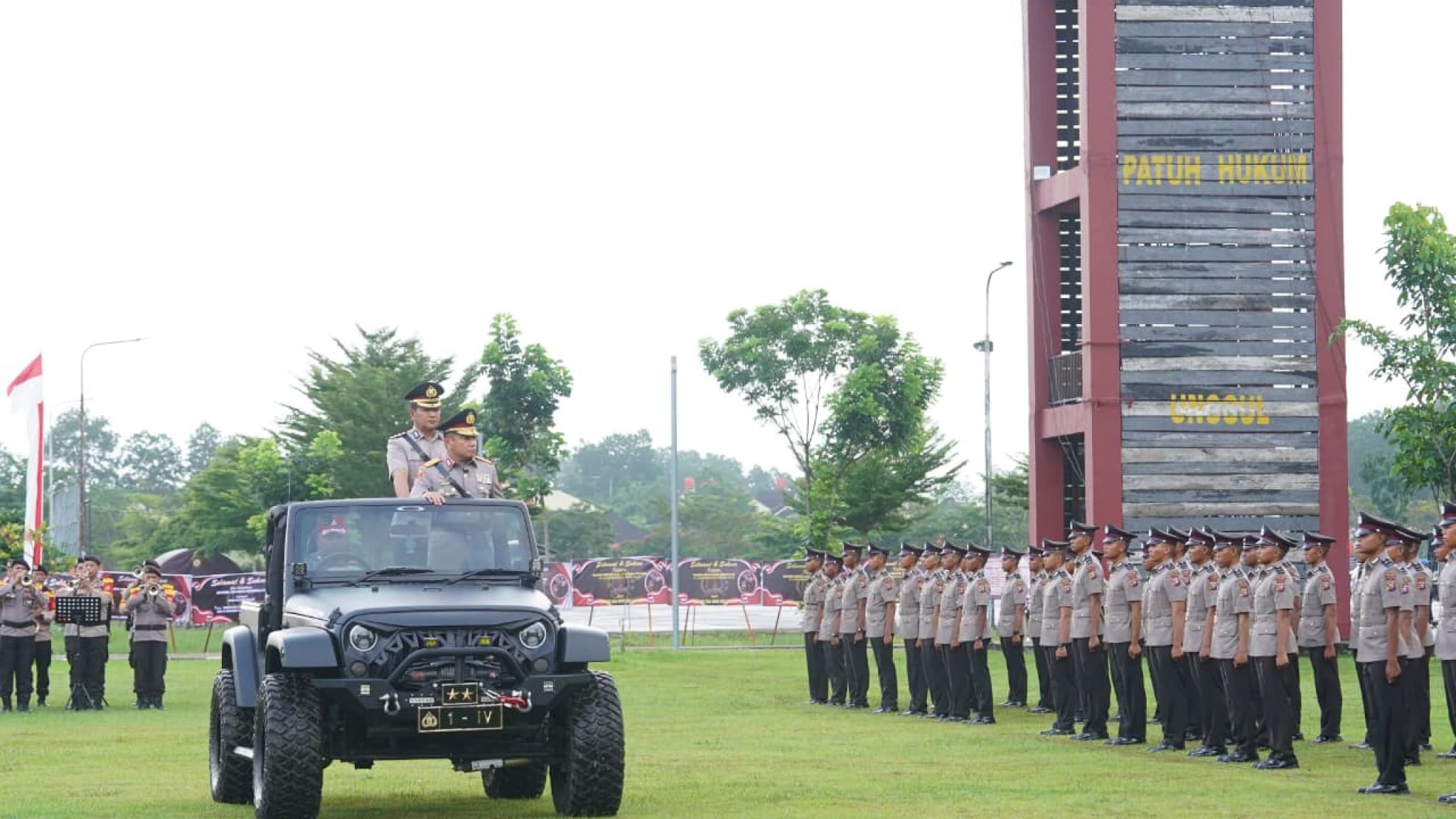Bintara Polri T.A. 2025 Resmi Dilantik, Kapolda Riau Tekankan Profesionalisme dan Moralitas