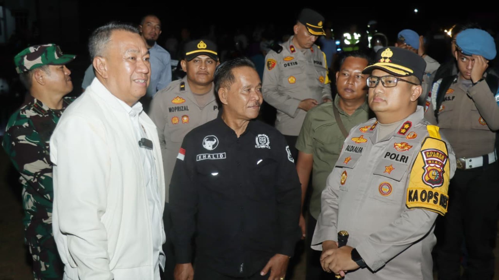 Polres Meranti Gelar Patroli Skala Besar, Malam Pergantian Tahun Aman dan Terkendali